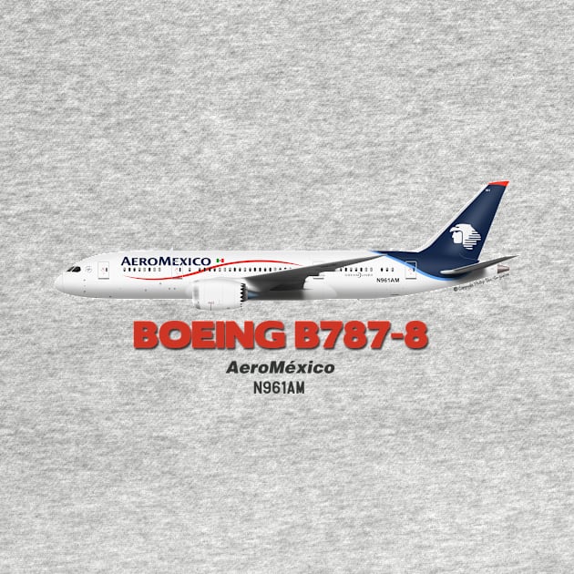 Boeing B787-8 - AeroMéxico by TheArtofFlying